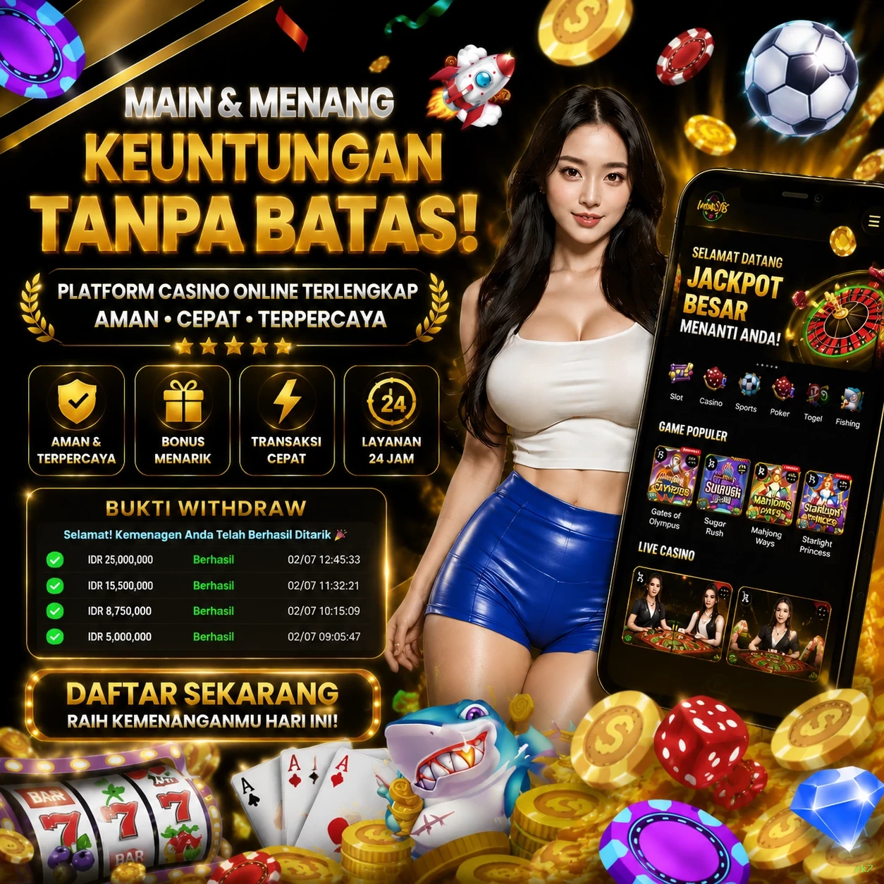 zk7 Platform Game Terpercaya untuk Pemain Indonesia